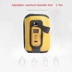 Portable Baby Bottle Warmer, Insulated Bottle Heating Sleeve with LED Display, Precise Temperature Control, Adjustable Settings, Travel & Camping Friendly, Made of PU Material